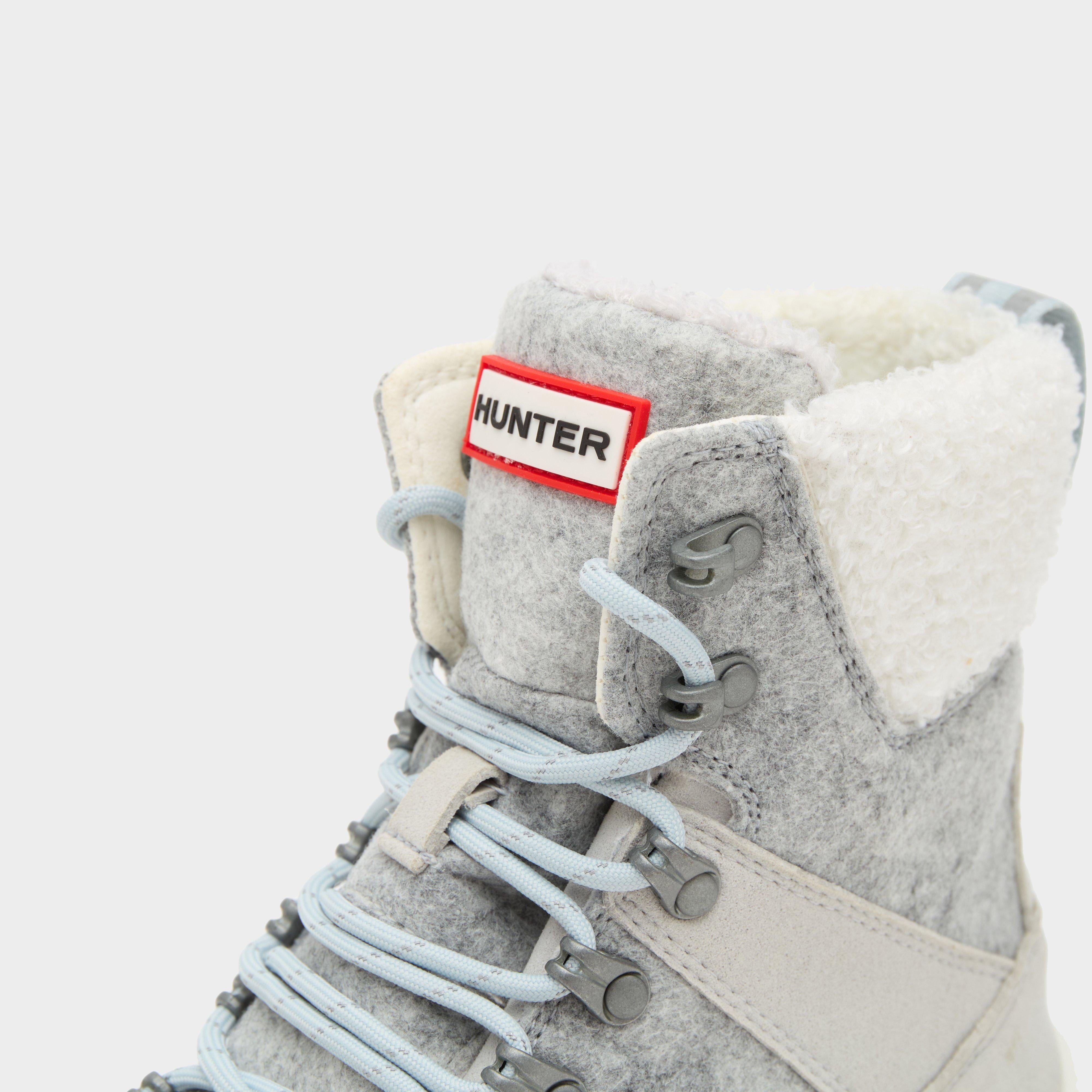 Women’s Felt Commando Boots