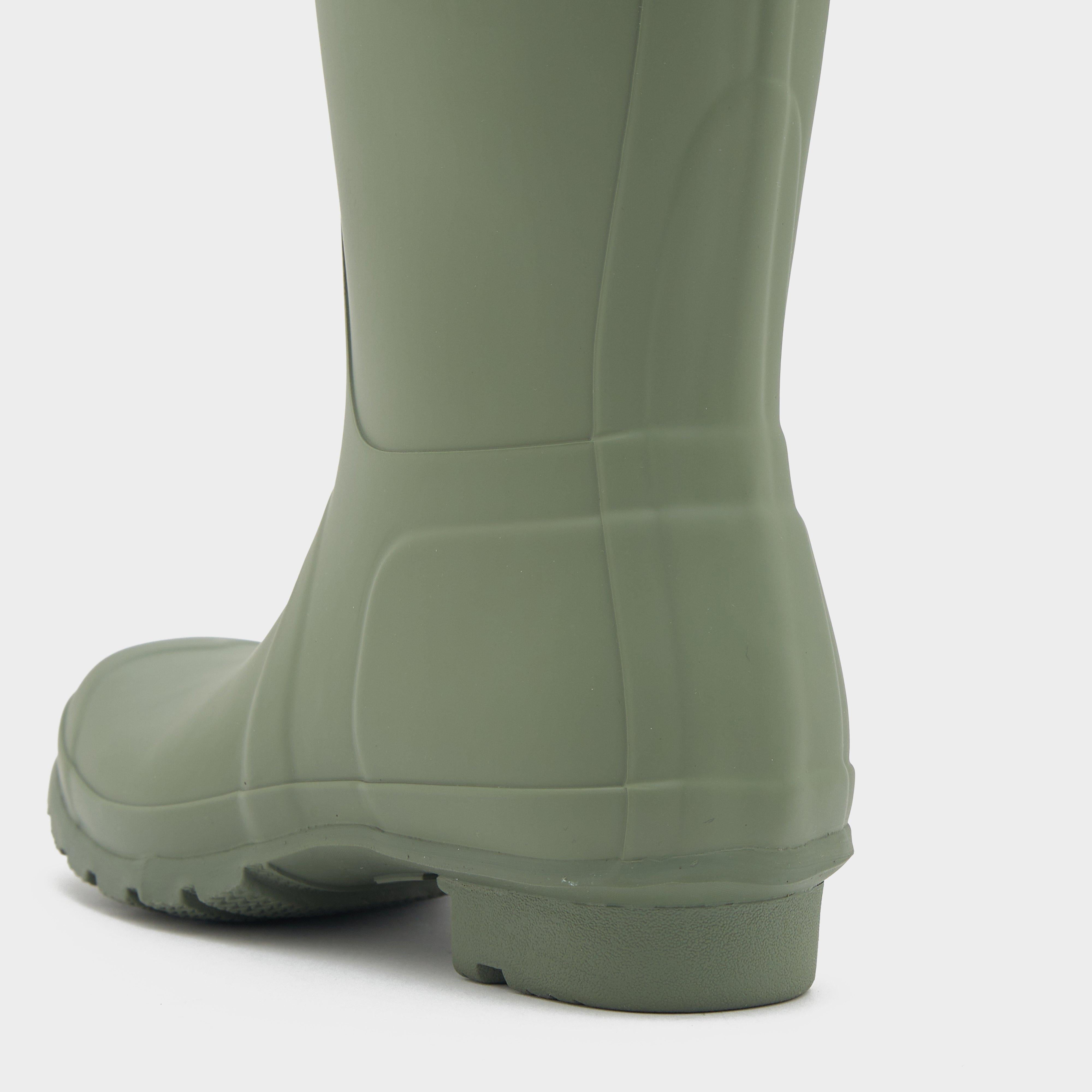 Womens Original Tall Colour Block Wellington Boots Lichen Green/Muffled Green