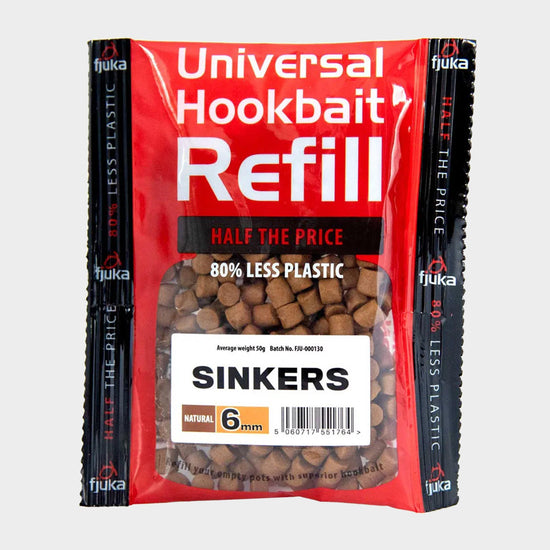 Hookable Sinkers Natural Refills 6mm