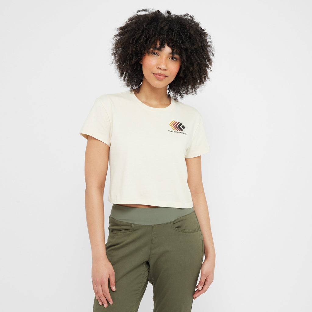 Women’s Faded Crop Tee