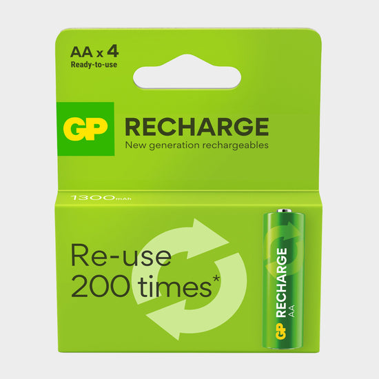 Rechargeable AA Battery 4 Pack