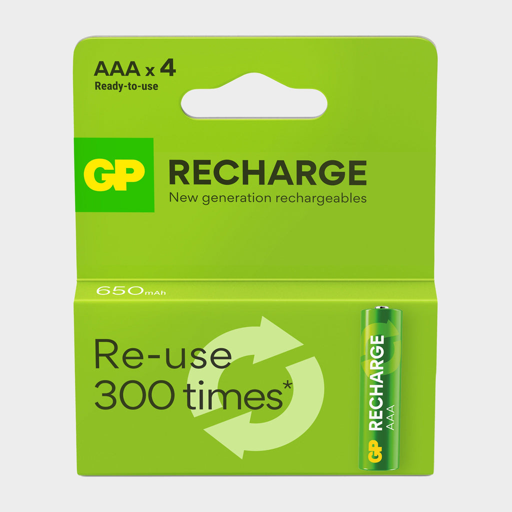 Rechargeable AAA Battery 4 Pack