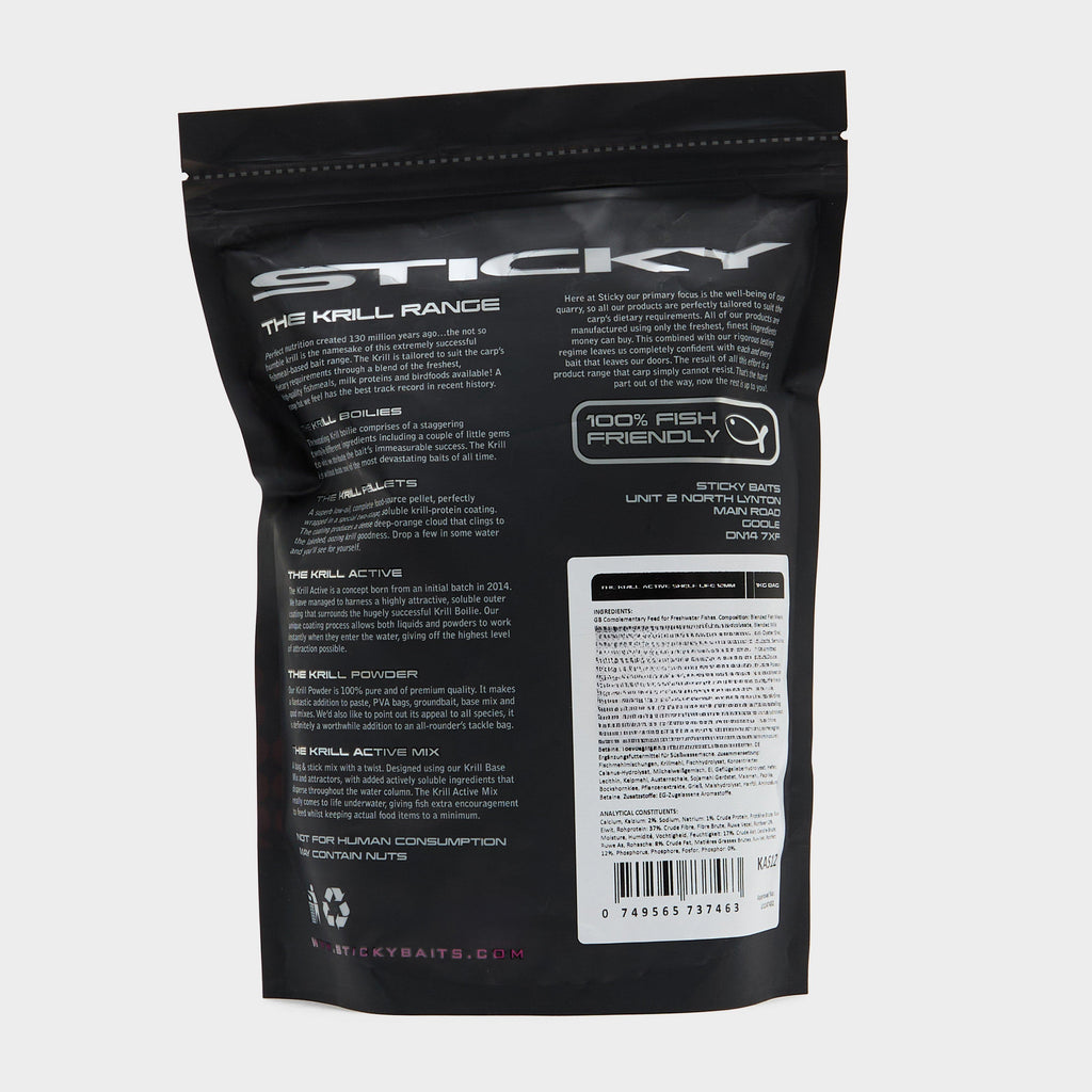 Krill Active Shelf Life Boilies 12mm 1kg