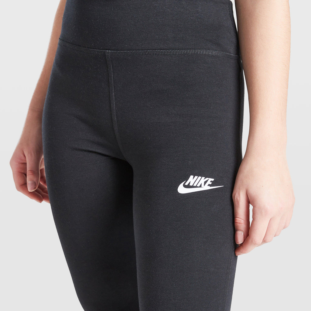 Girls' High-Waisted Flared Leggings