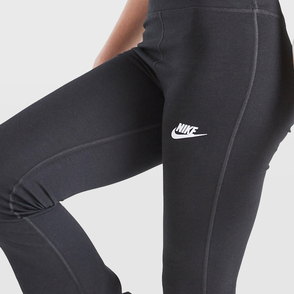 Girls' High-Waisted Flared Leggings