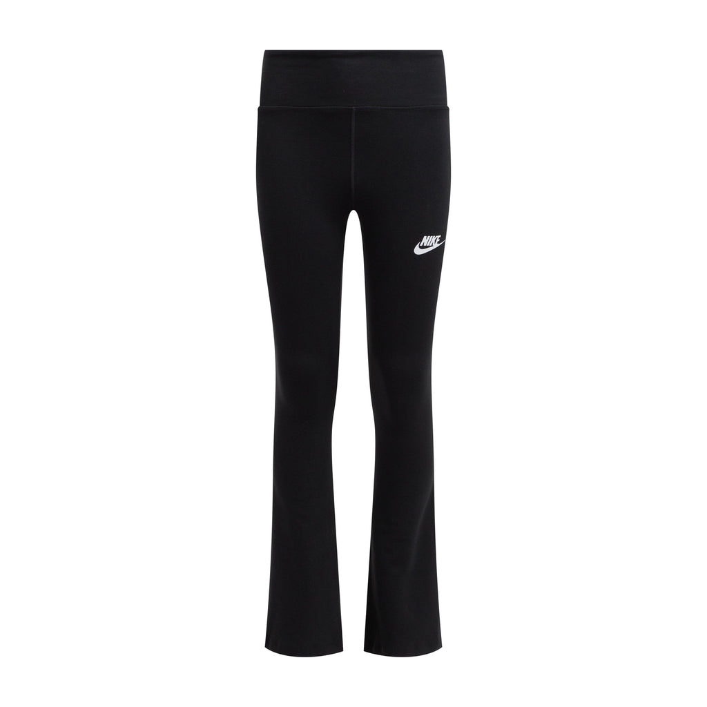 Girls' High-Waisted Flared Leggings