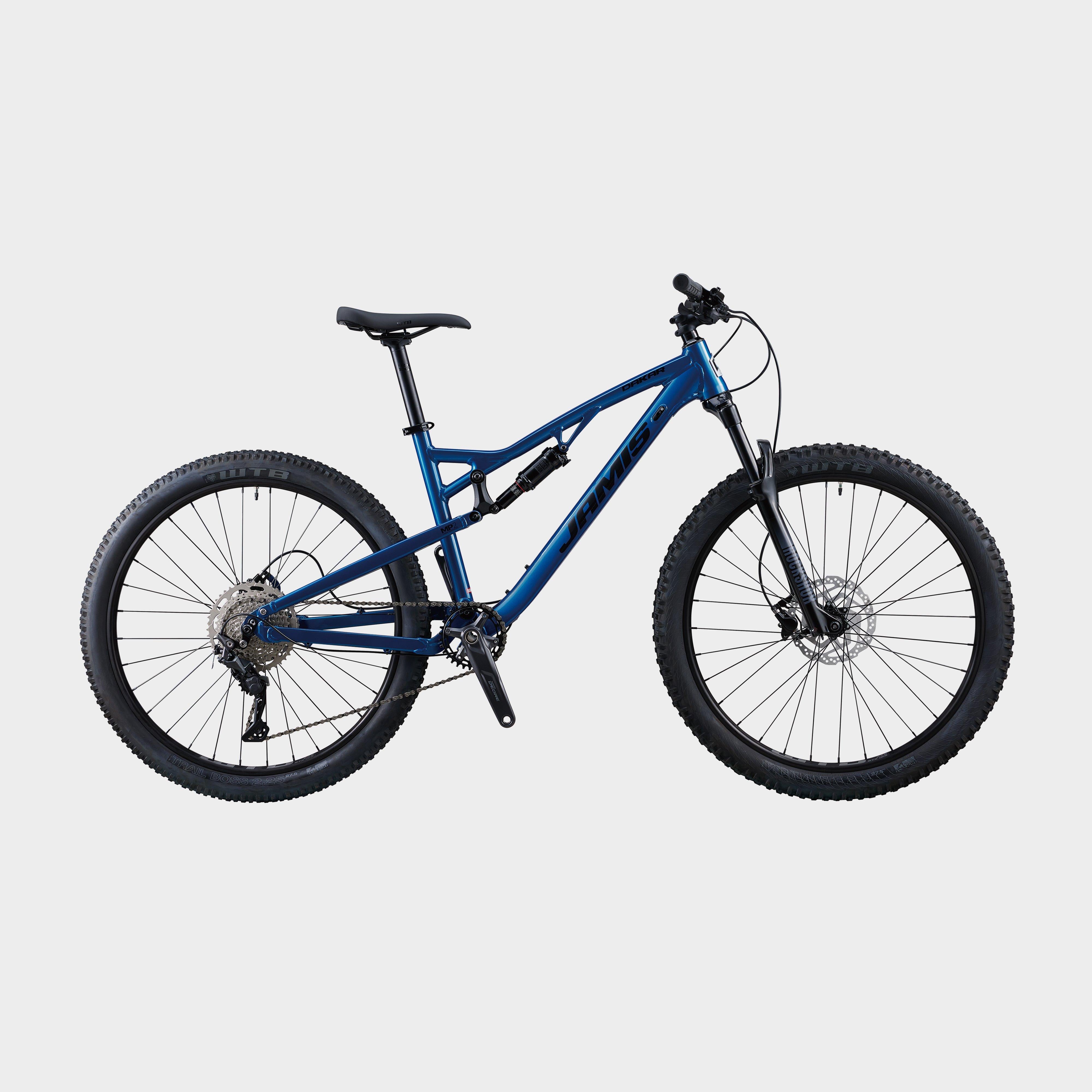Blue Jamis Dakar Full Suspension Mountain Bike – GO Outdoors
