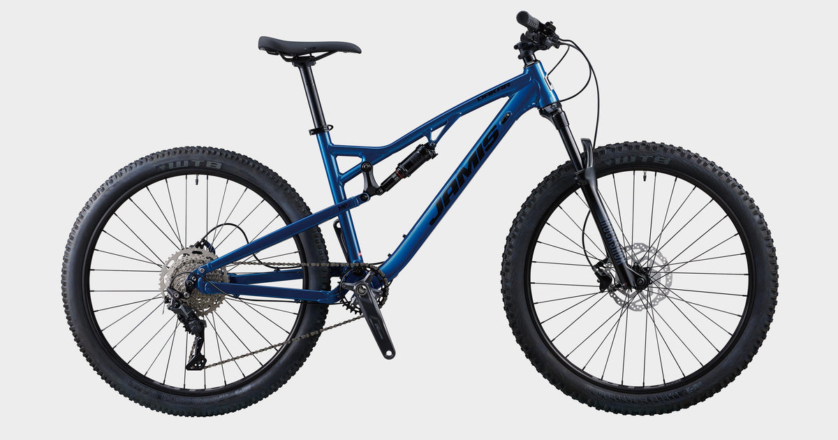Blue Jamis Dakar Full Suspension Mountain Bike GO Outdoors blue-jamis-dakar-full-suspension-mountain-bike-go-outdoors