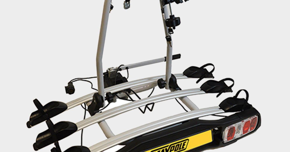 Black Maypole 3 Bike Towball Mounted Cycle Carrier – GO Outdoors