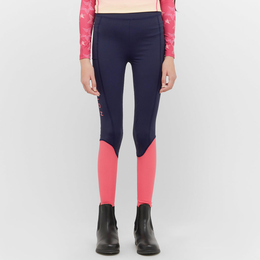 Kids’ Rhythm Mesh Riding Tights