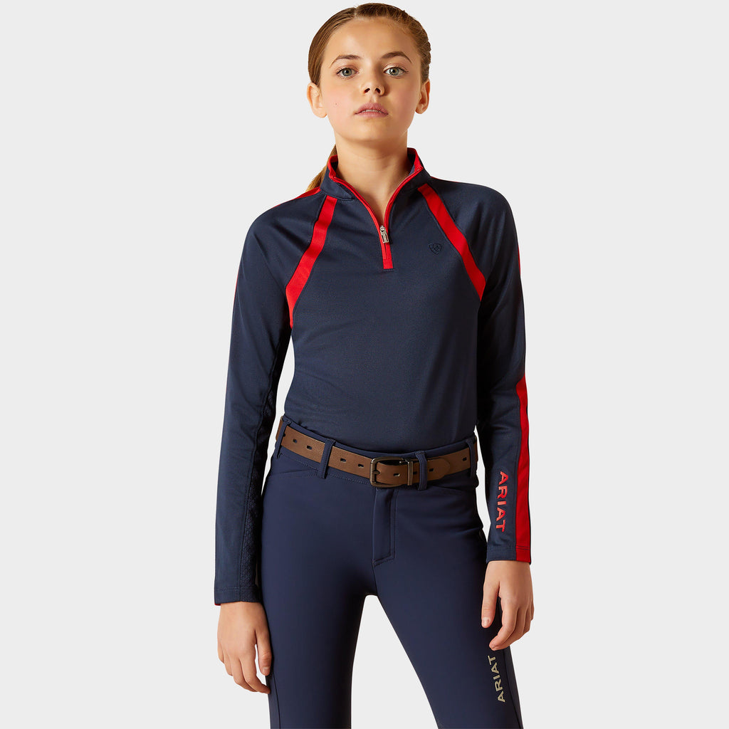 Kids Sunstopper 3.0 1/4 Zip Base Layer