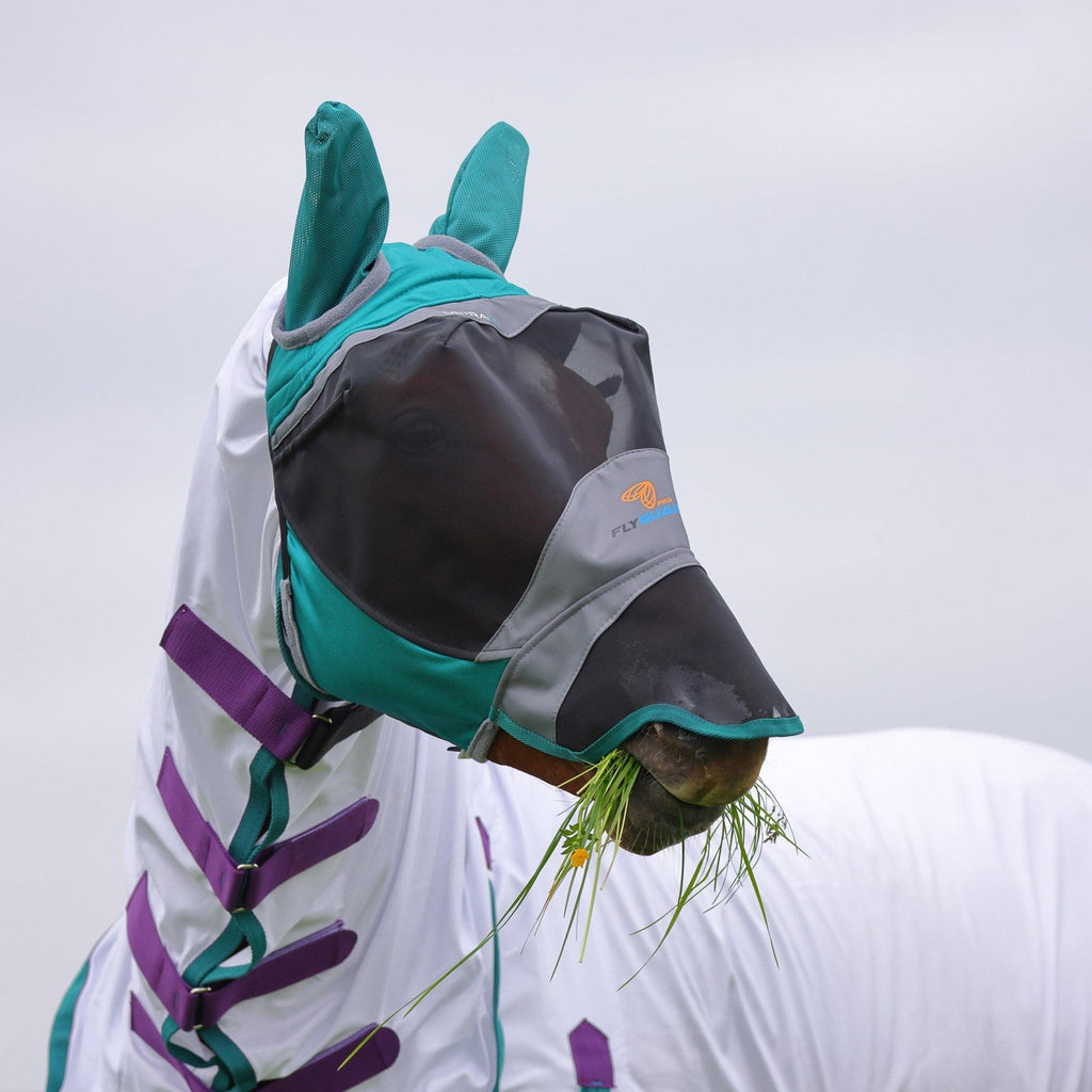 Fine Mesh Fly Veil with Ear and Nose