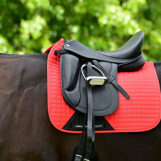 Prime Dressage Saddle Pad Red