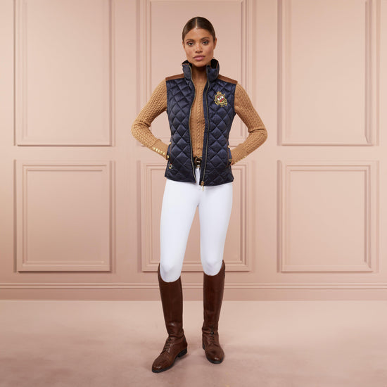 Womens Diamond Quilt Classic Gilet
