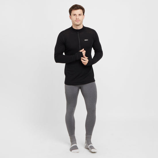 Men’s Kelso Merino Long Sleeve Zip Baselayer