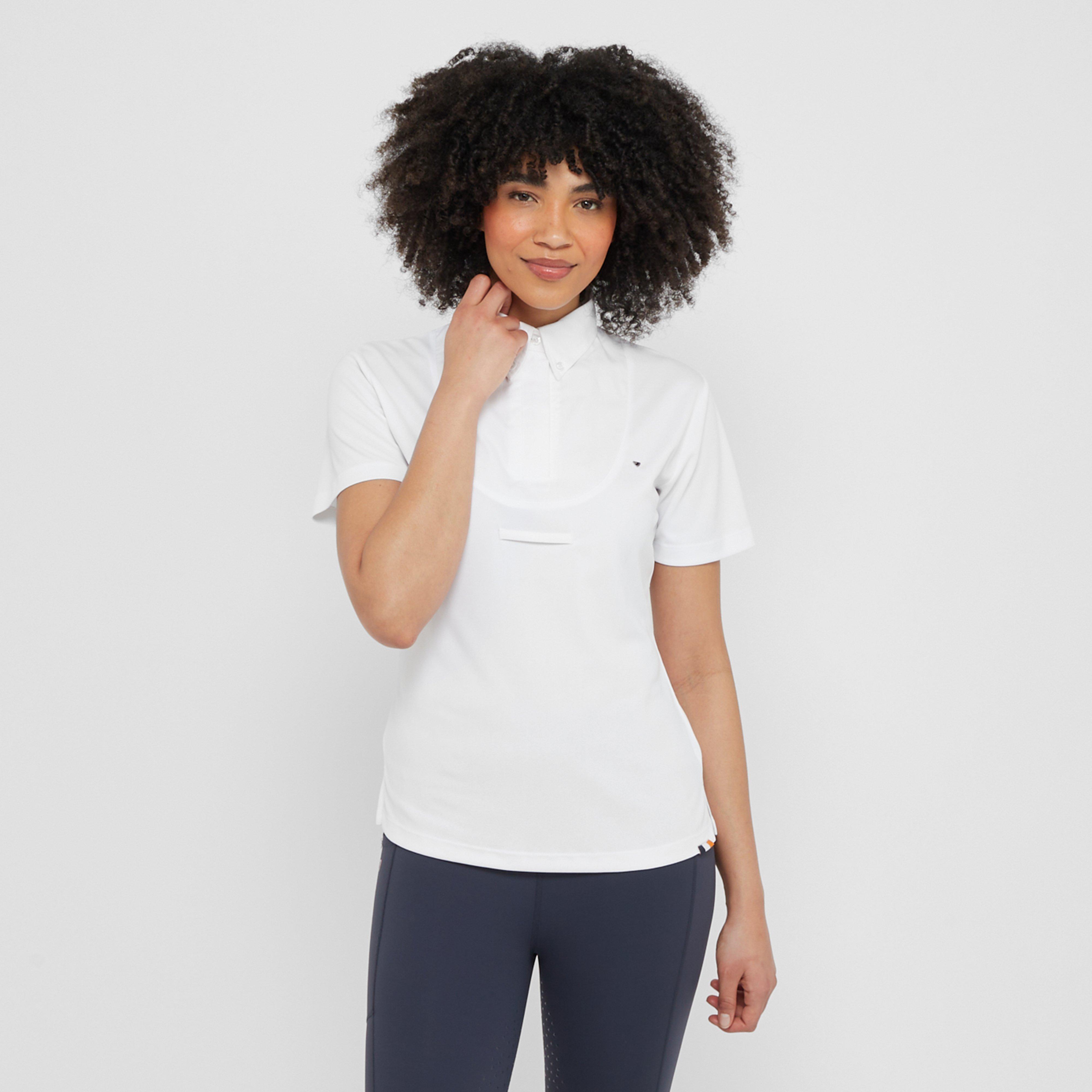 Women’s Short Sleeve Tie Shirt White