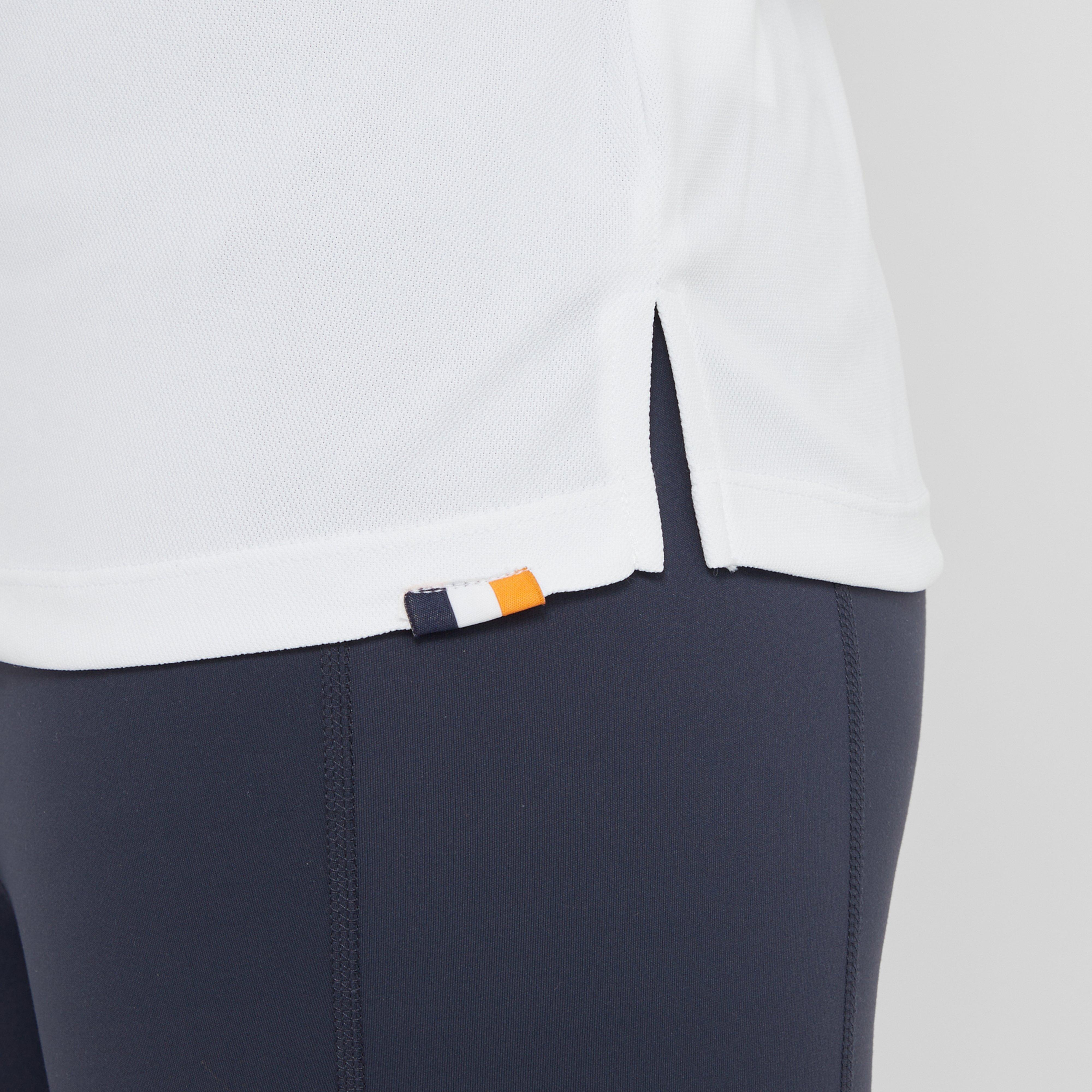 Women’s Short Sleeve Tie Shirt White