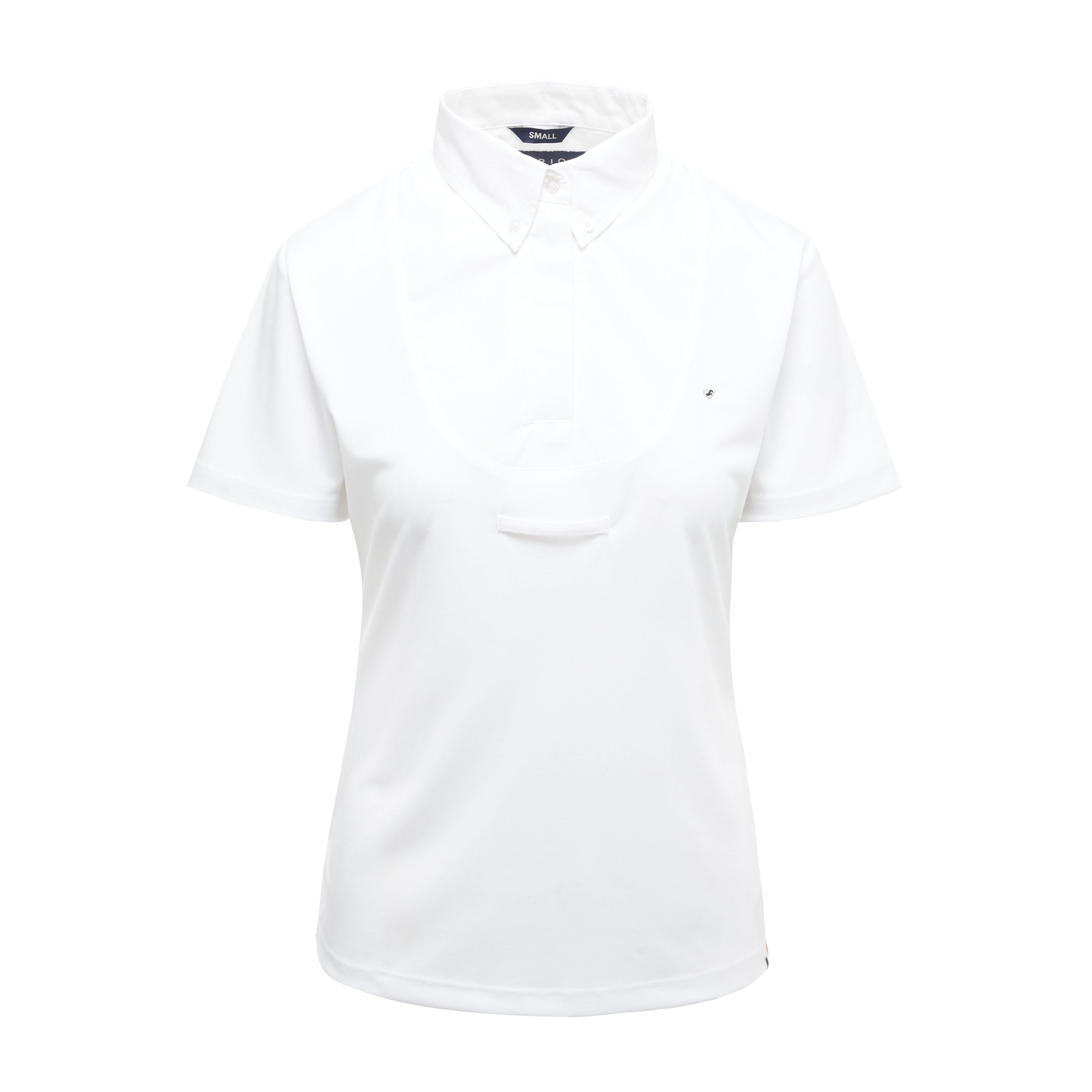Women’s Short Sleeve Tie Shirt White