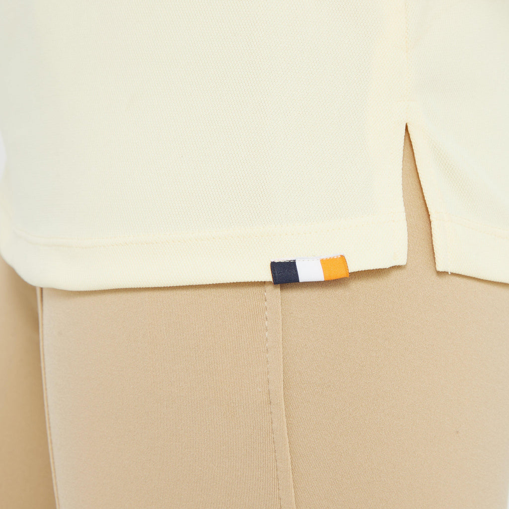 Women’s Short Sleeve Tie Shirt Yellow