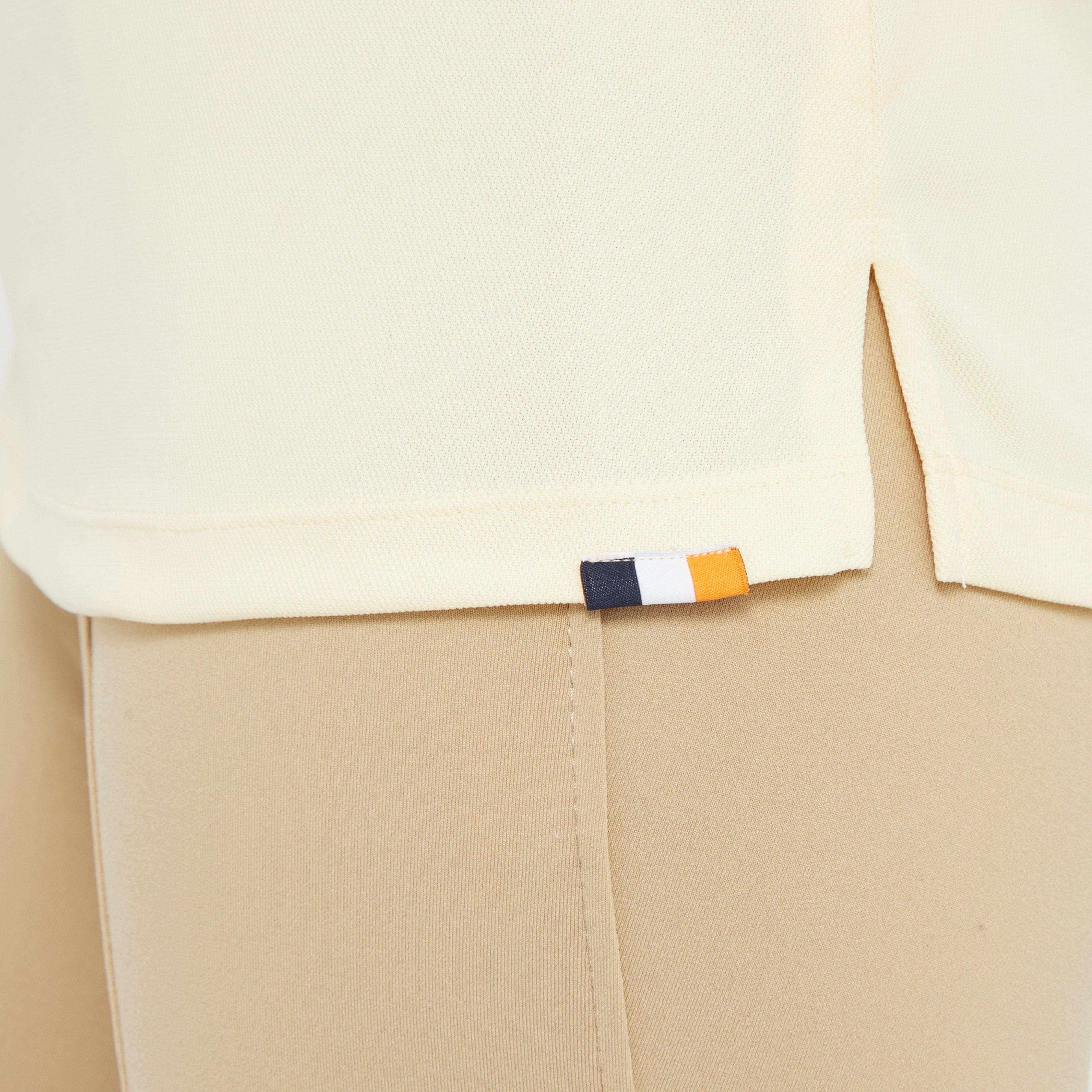 Women’s Short Sleeve Tie Shirt Yellow