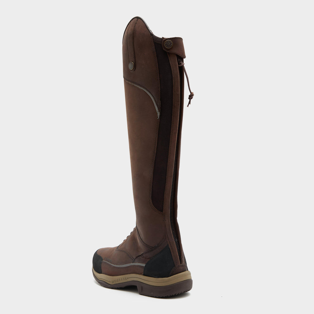 Womens Voltana Long XGrip Boots Brown