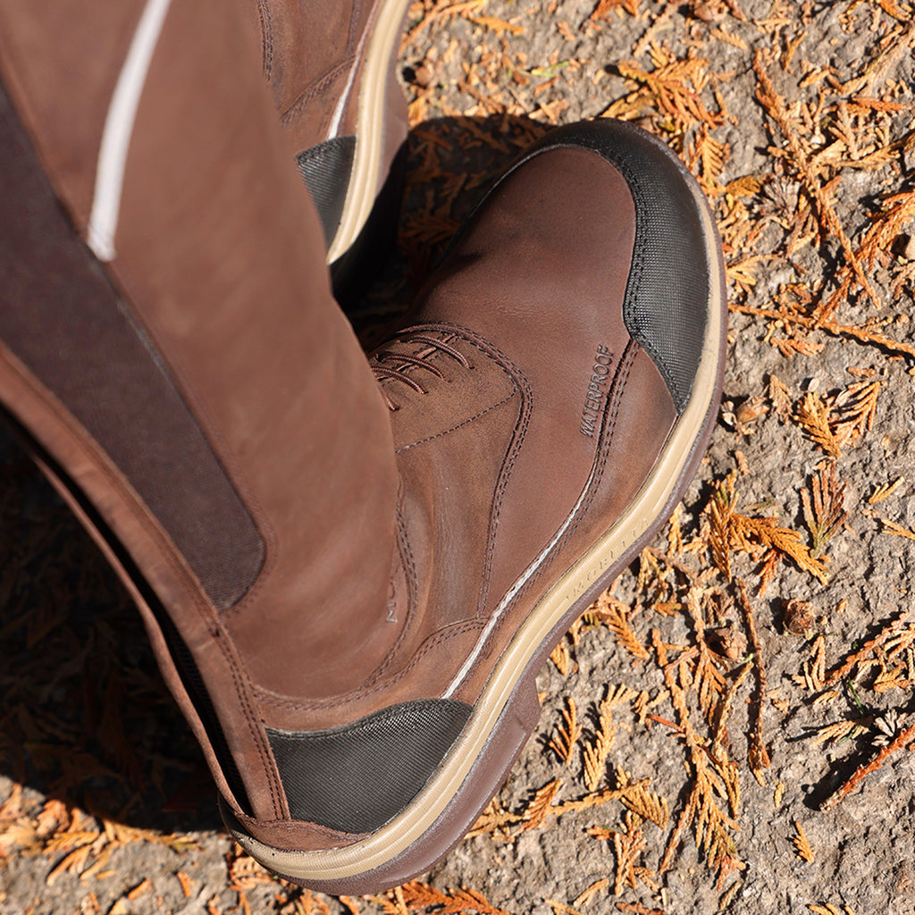 Womens Voltana Long XGrip Boots Brown