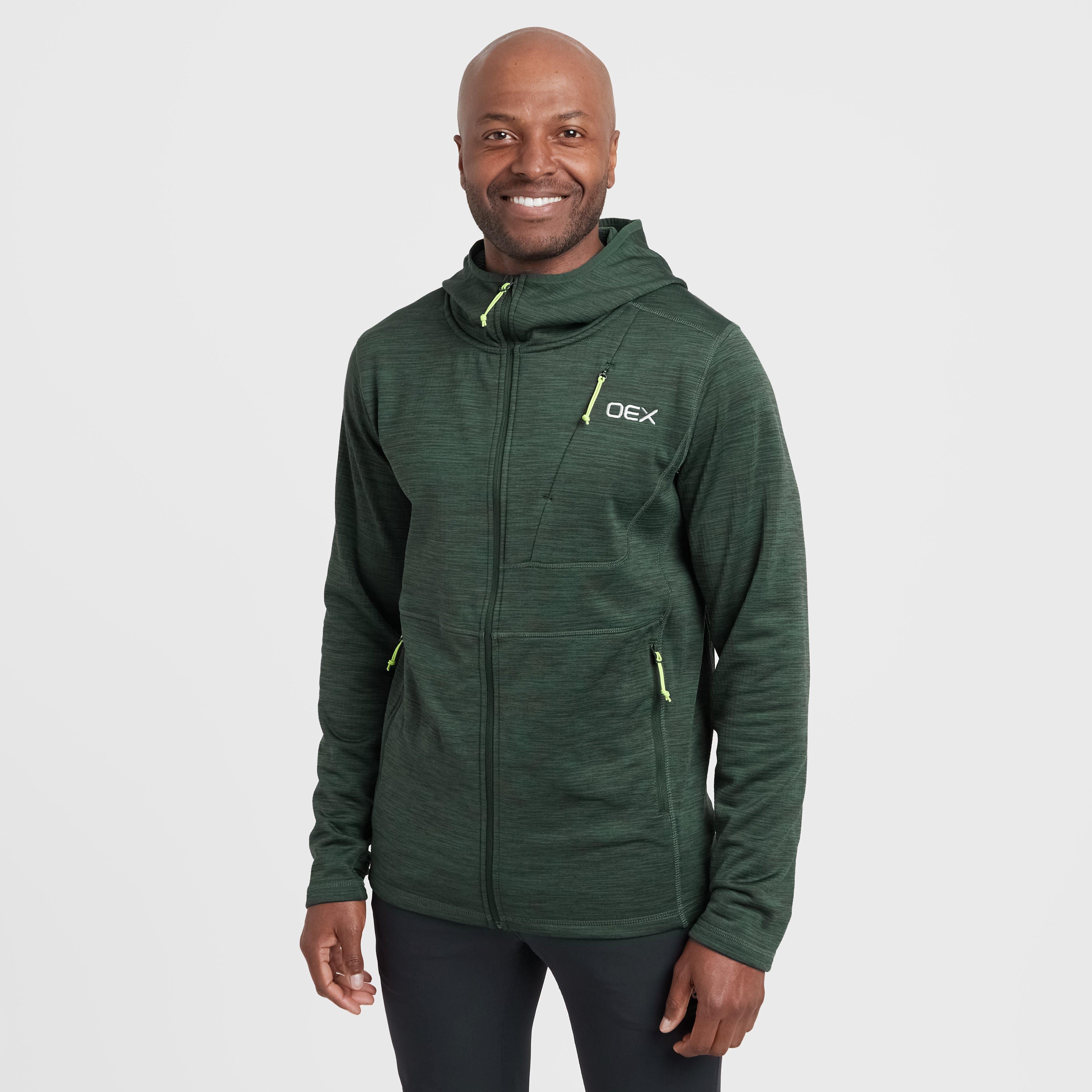 Green OEX Men's Basalt Alpine Full-Zip Fleece – GO Outdoors