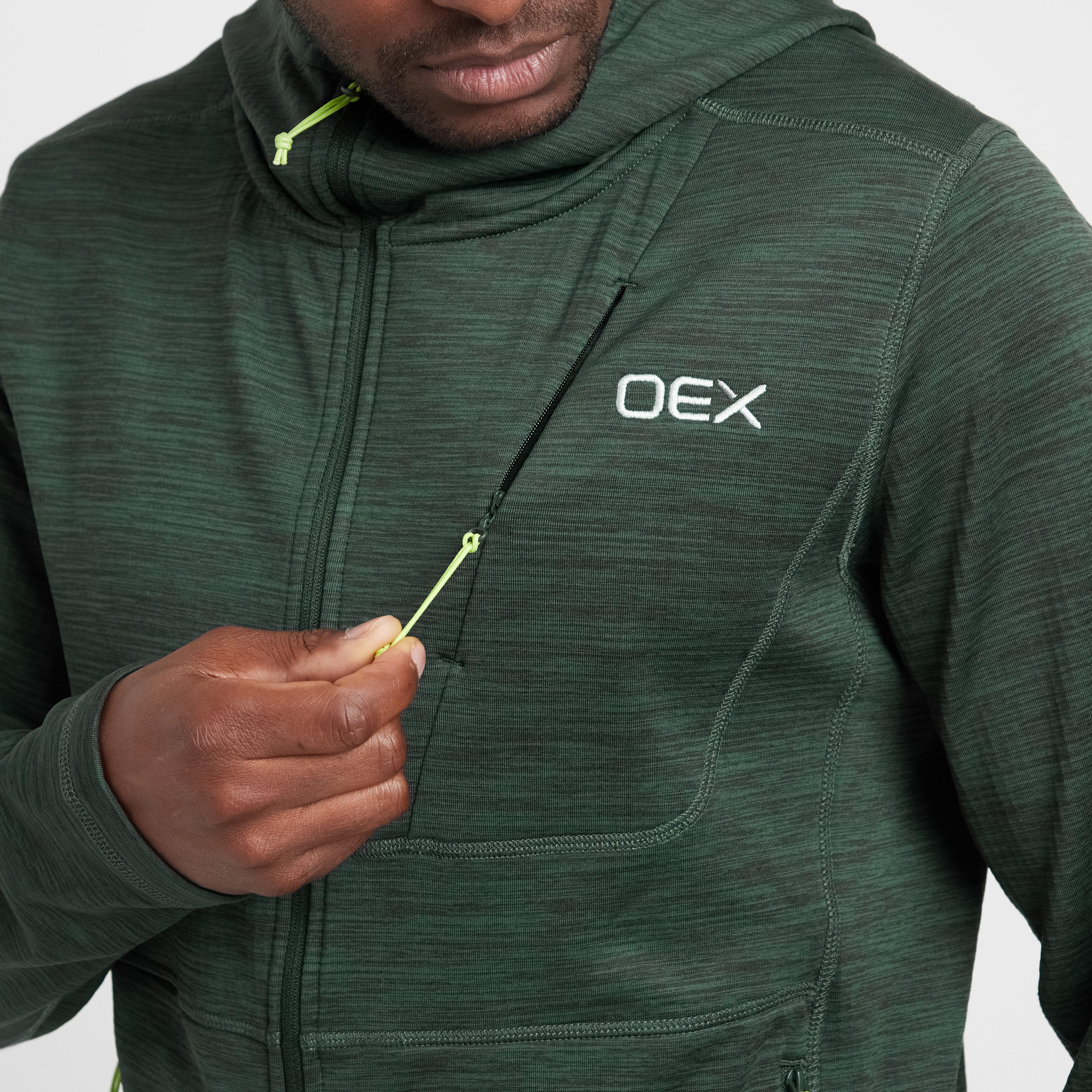 Green OEX Men's Basalt Alpine Full-Zip Fleece – GO Outdoors