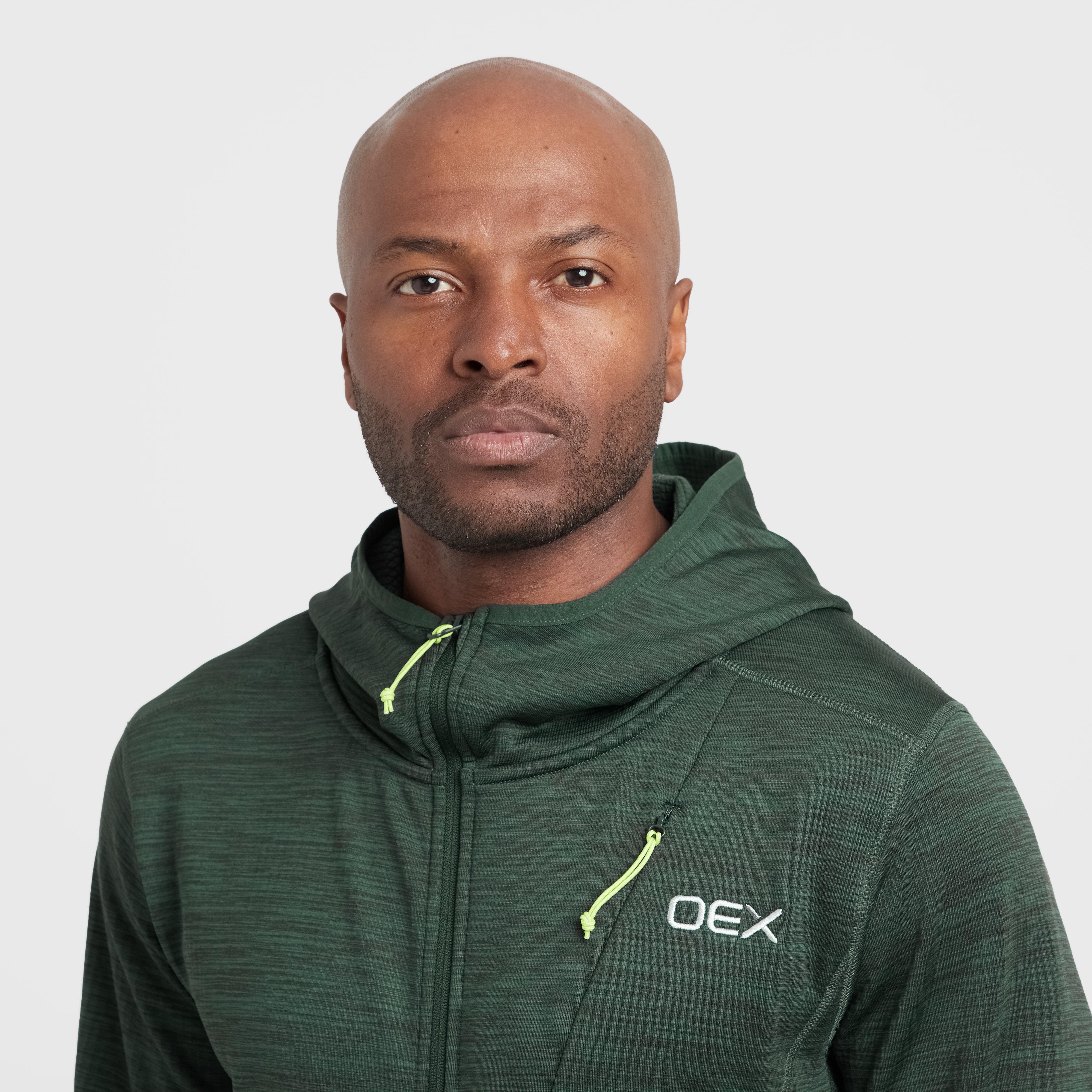 Green OEX Men's Basalt Alpine Full-Zip Fleece – GO Outdoors