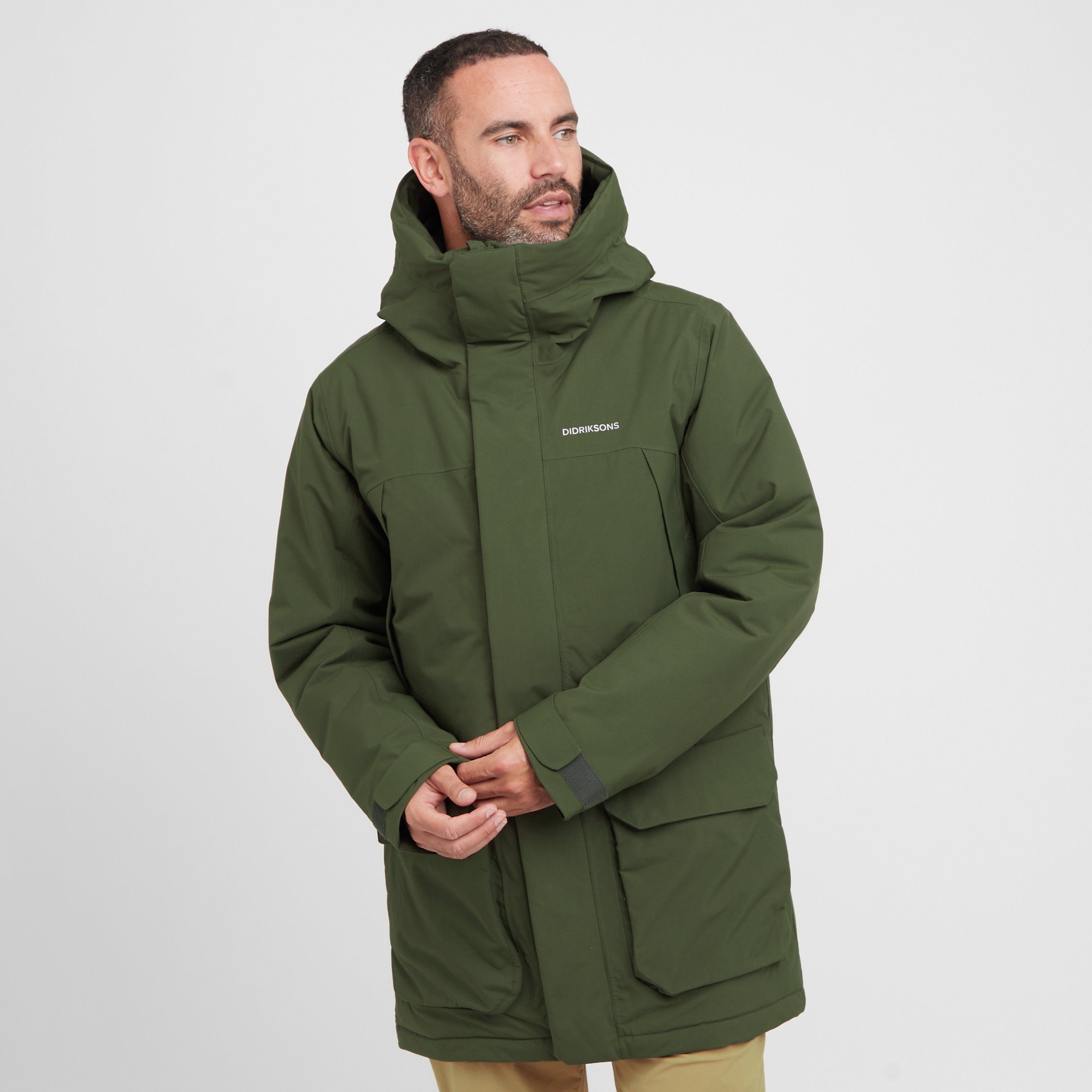 Green Didriksons Men's Marek Parka – GO Outdoors
