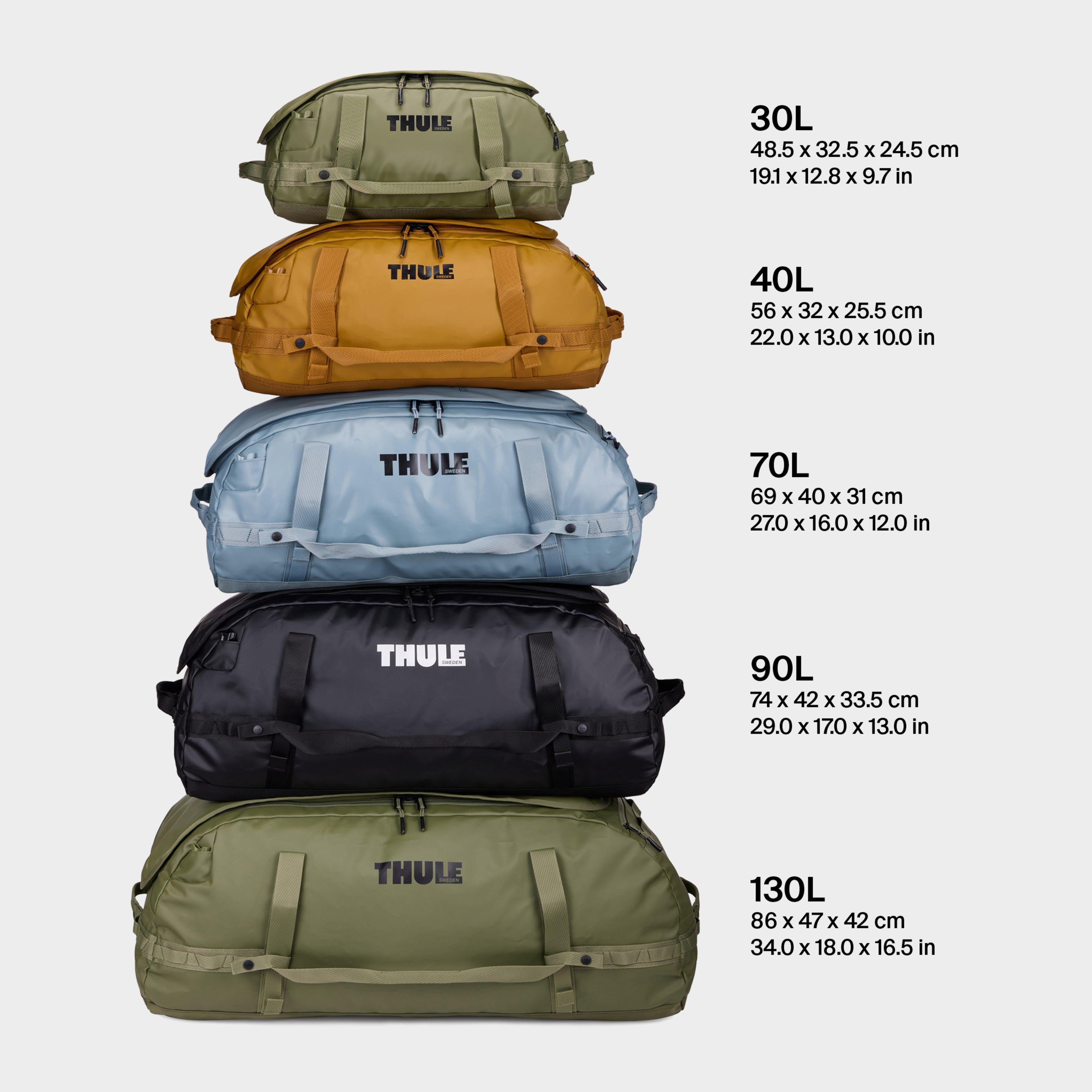 Khaki Thule Chasm Duffel 40L – GO Outdoors Khaki Thule Chasm Duffel 40L – GO Outdoors