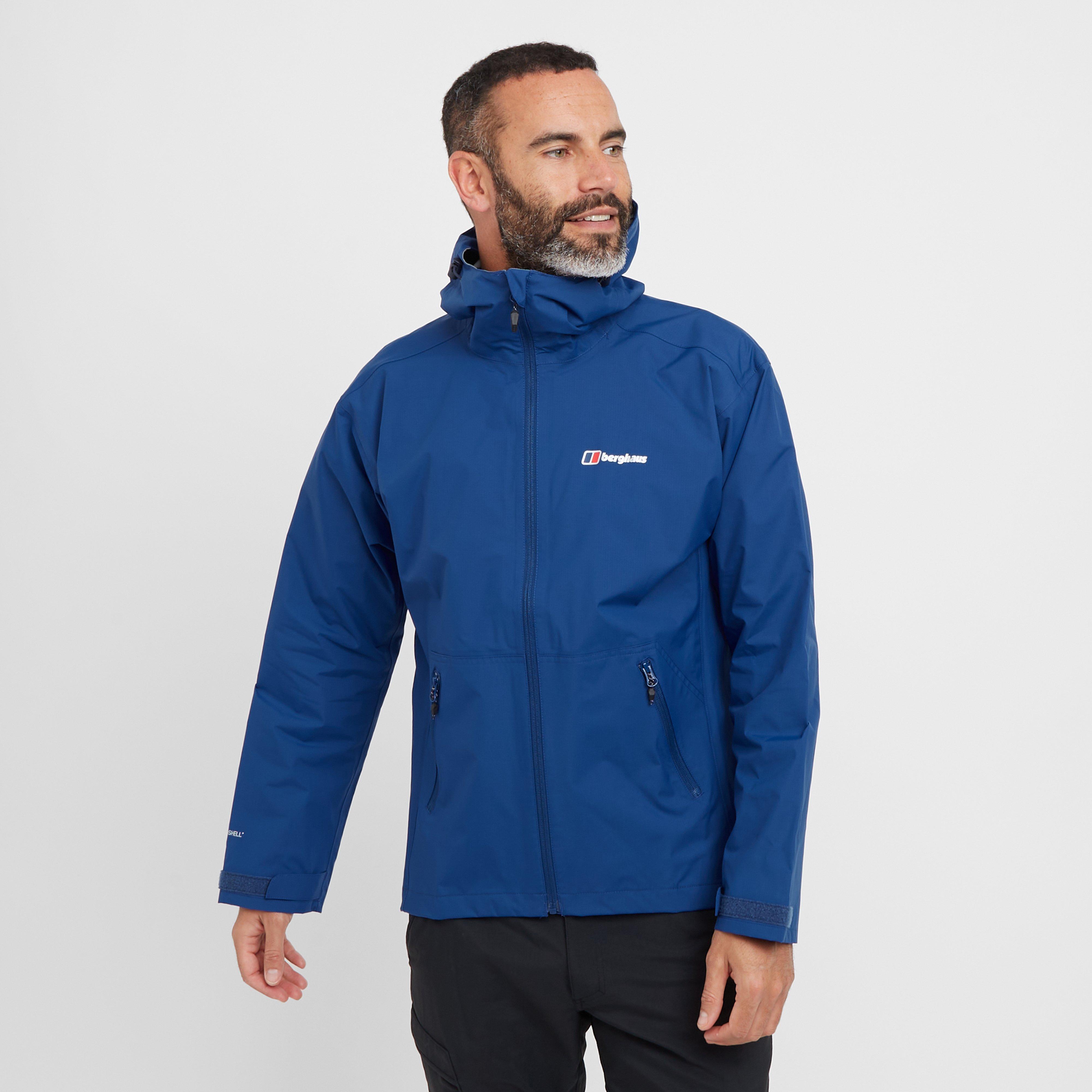 Blue Berghaus Men's Stormcloud Waterproof Jacket – GO Outdoors