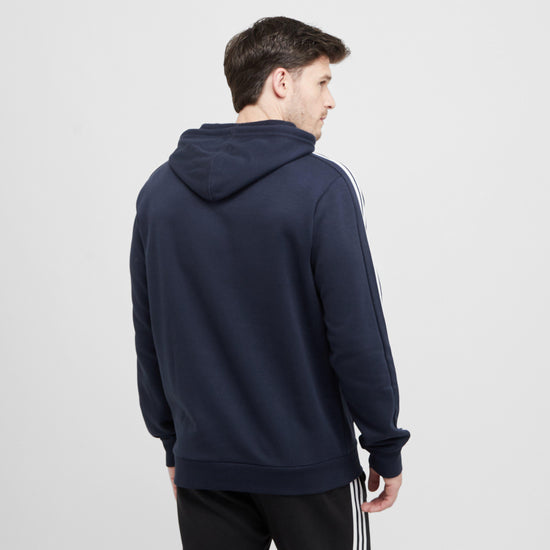 Men's Essentials Fleece 3-Stripes Hoodie