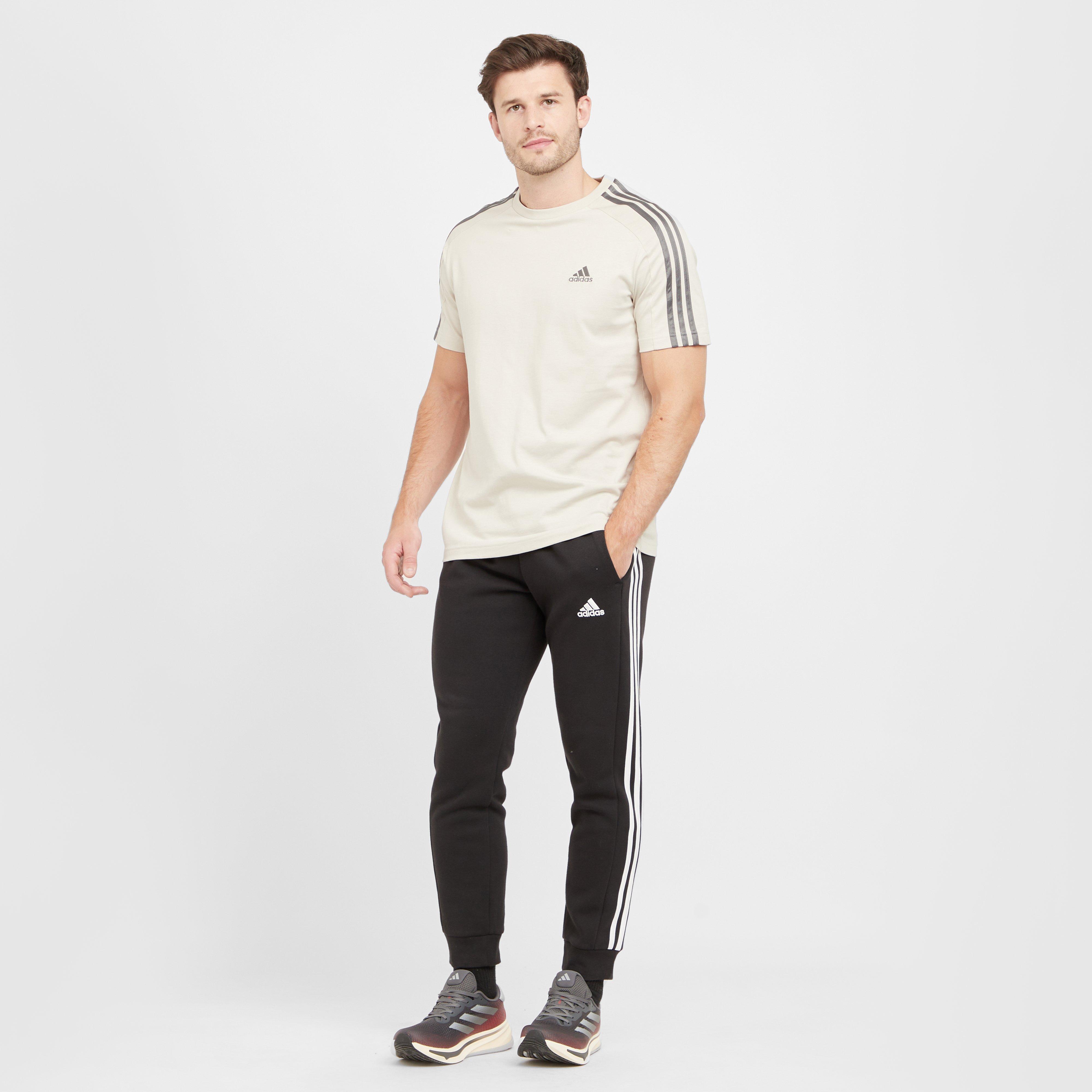 Men’s 3 Stripes Single Jersey T-Shirt
