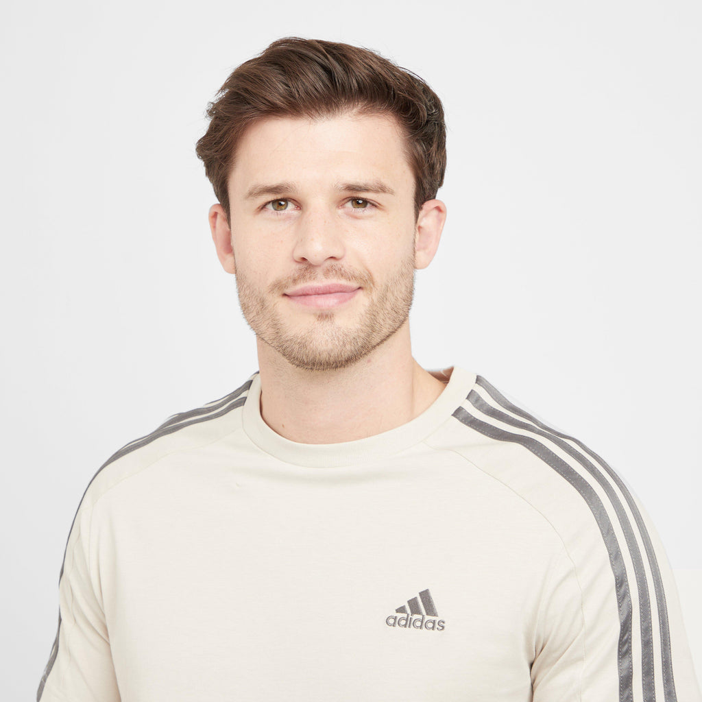 Men’s 3 Stripes Single Jersey T-Shirt
