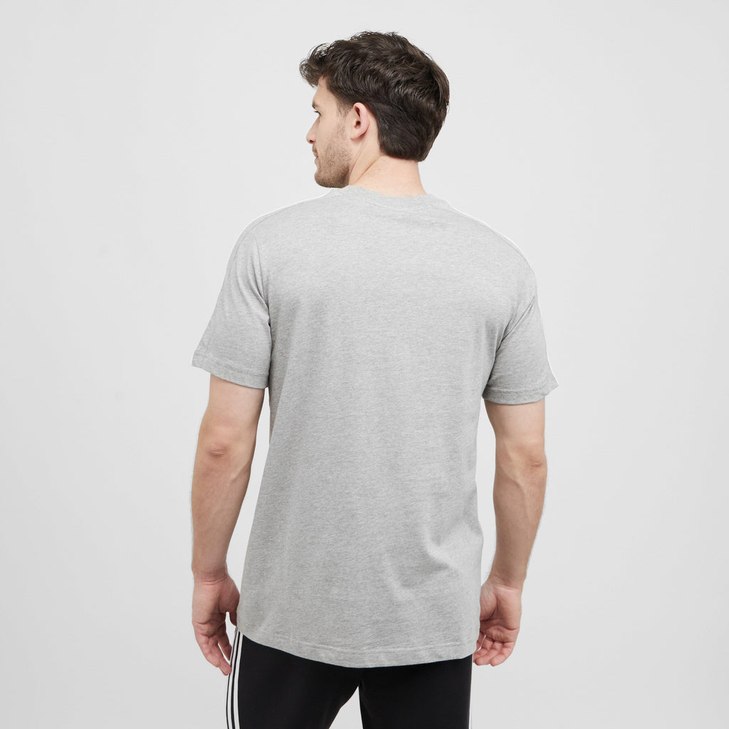 Men's Essentials Single Jersey 3-Stripes Tee