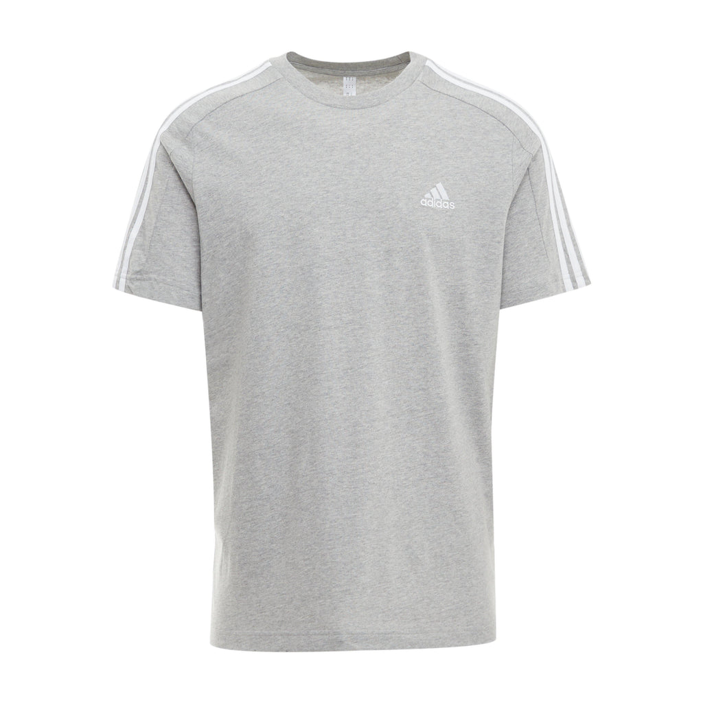 Men's Essentials Single Jersey 3-Stripes Tee