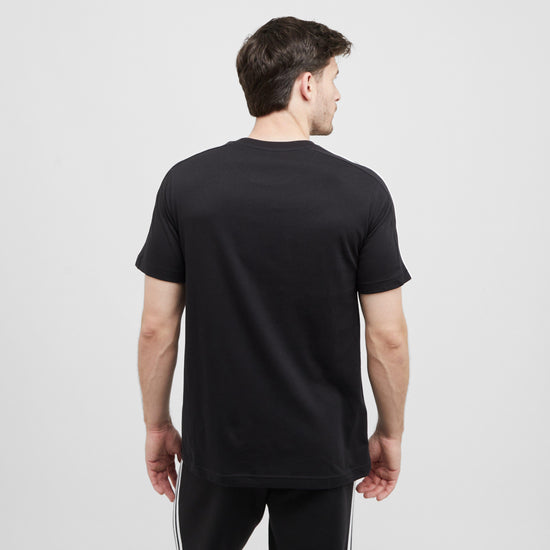Men's Essentials Single Jersey 3-Stripes Tee
