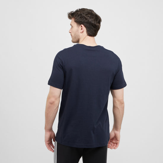Men's Essentials Single Jersey 3-Stripes Tee