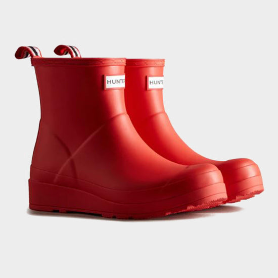 Women’s Play Short Red Wellington Boots