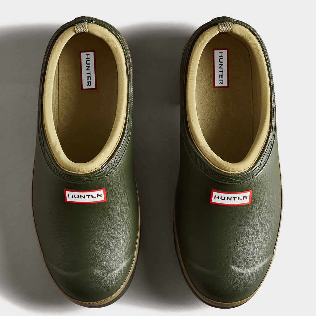 Women’s Gardener Neoprene Green Clogs