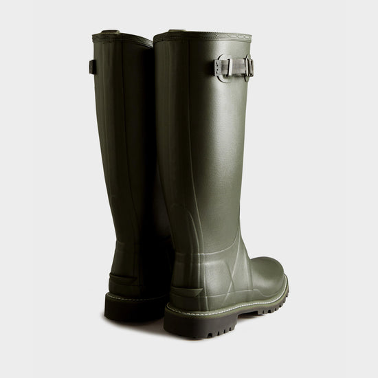 Men’s Balmoral Tall Wide Commando Wellington Boots