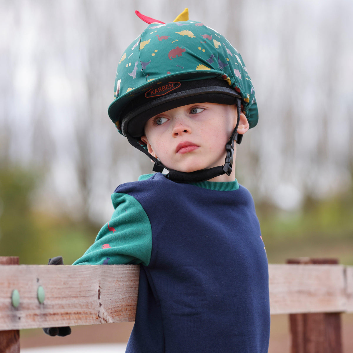 Kids' Hat Cover Dinosaur