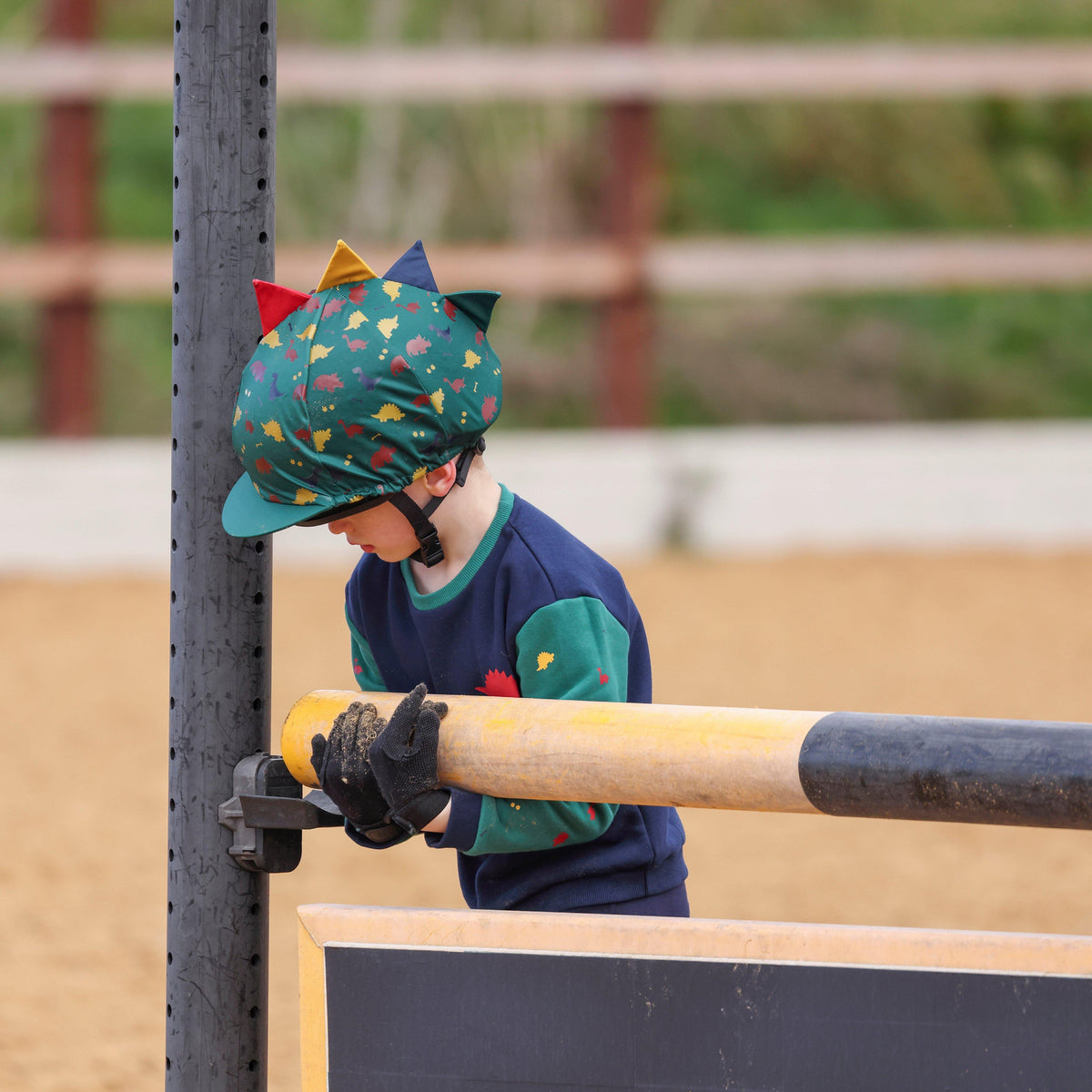 Kids' Hat Cover Dinosaur