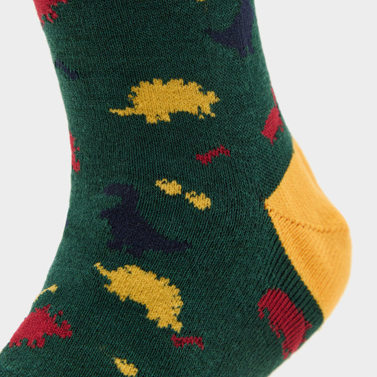 Kids’ Ankle Socks Dinosaur