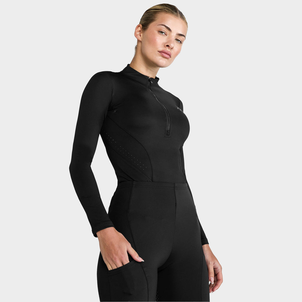Women’s Core Long Sleeve Baselayer Black