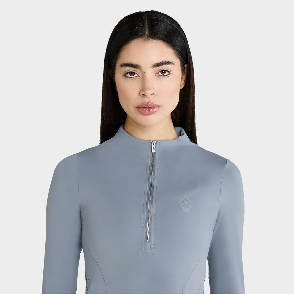 Women’s Core Long Sleeve Baselayer Ash Blue