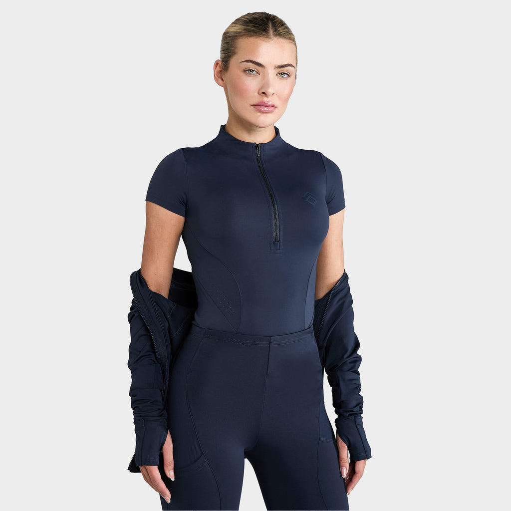 Women’s Short Sleeve Baselayer Navy