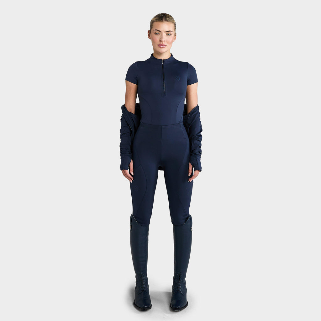 Women’s Short Sleeve Baselayer Navy
