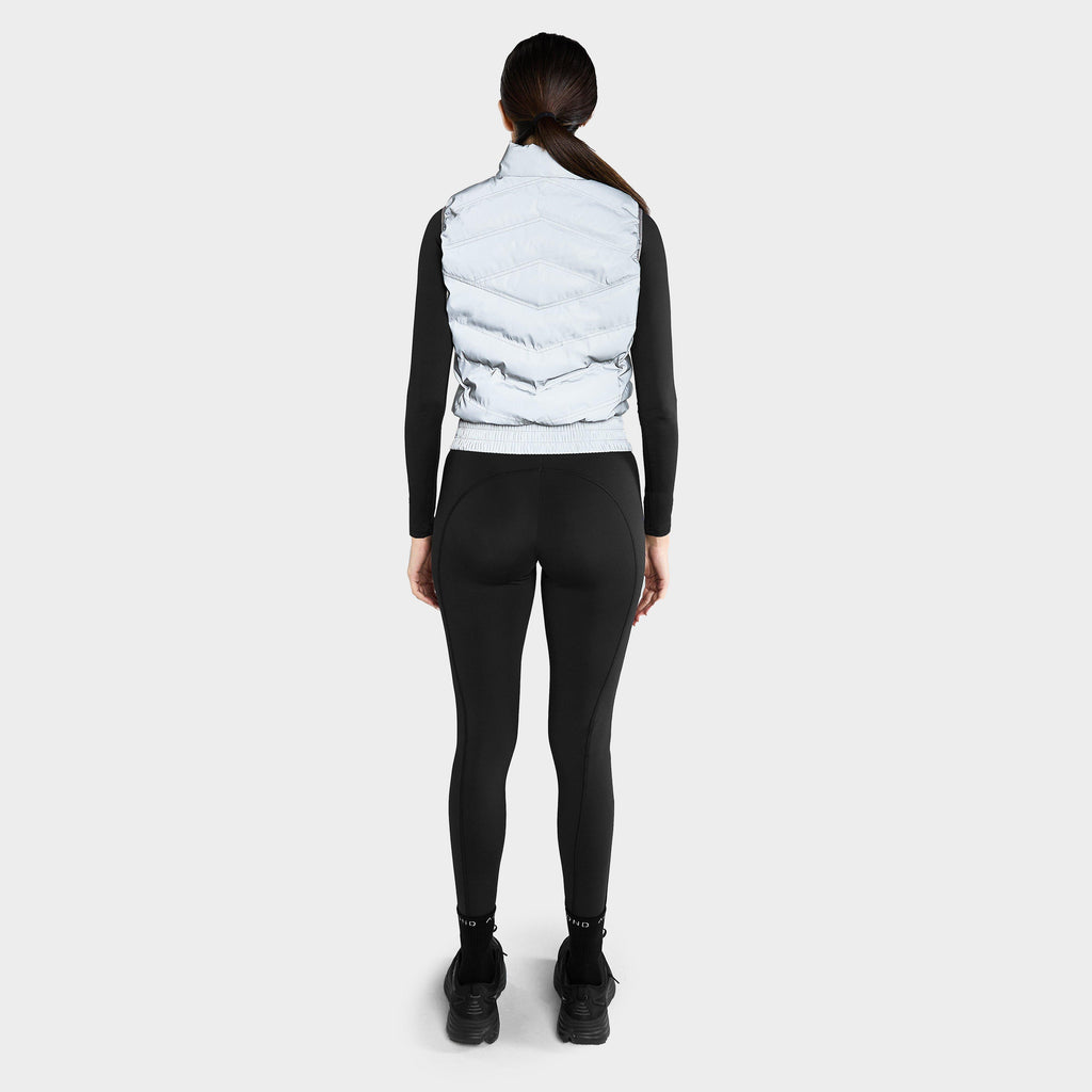 Women’s Reflective Lightweight Gilet Grey